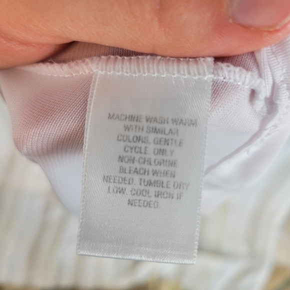 Vintage‎ Fundamentals Nightdress Pajamas Nightgown Size Large White - Picture 8 of 11